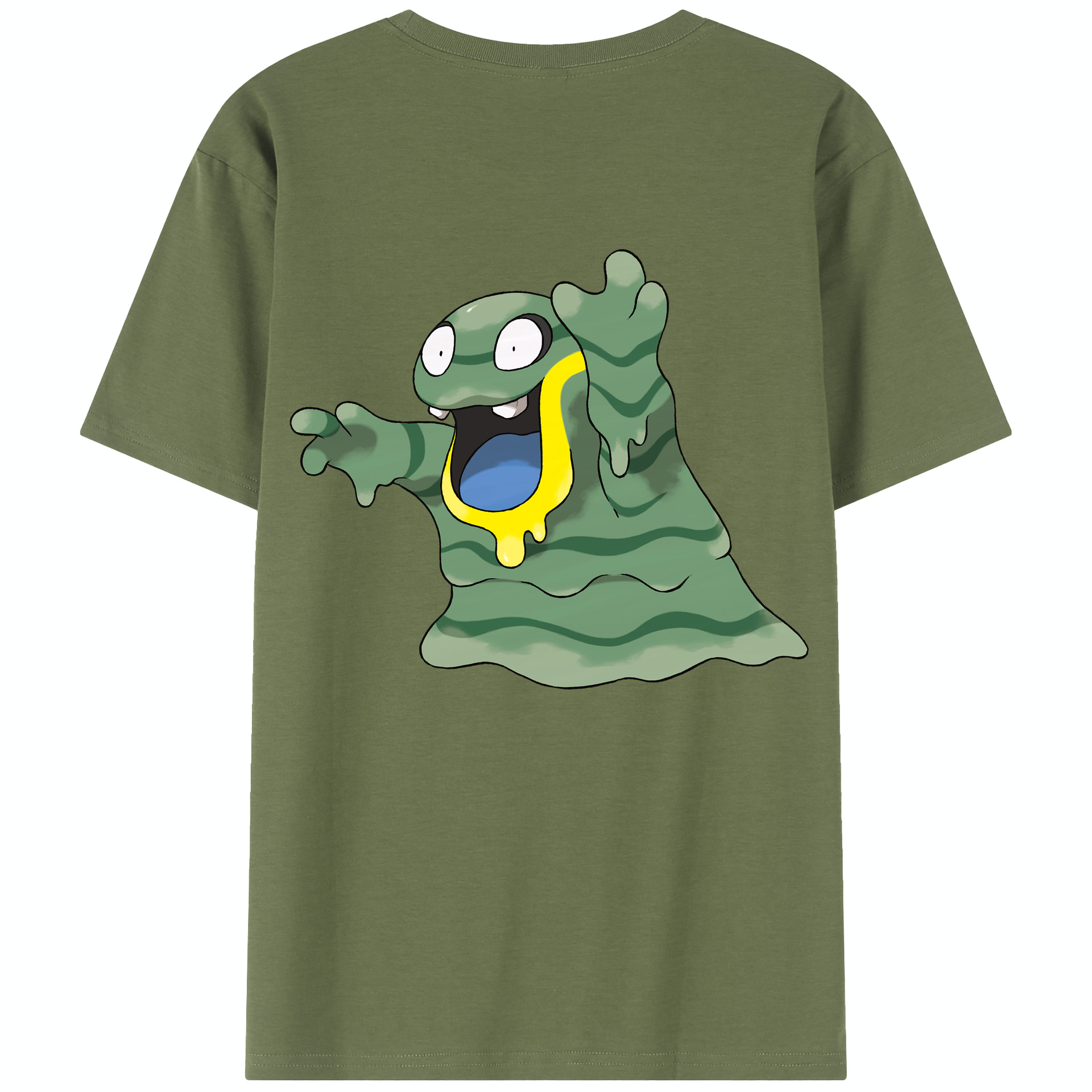（画像用） ポケットモンスター Pokémon 綿100％半袖Tシャツ（背面プリント）